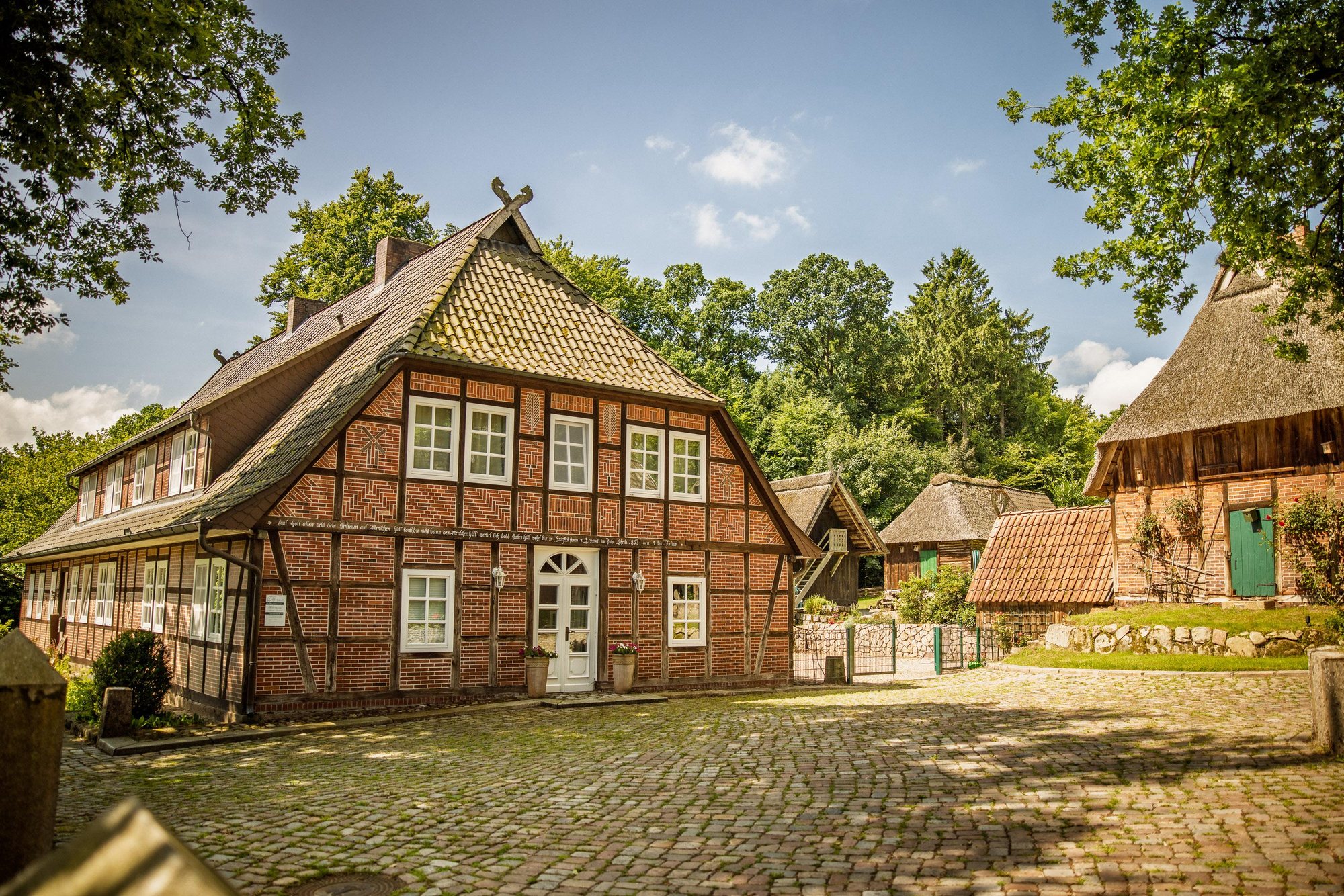 Historisches Fachwerkensemble des Heidehofs Oberhaverbeck